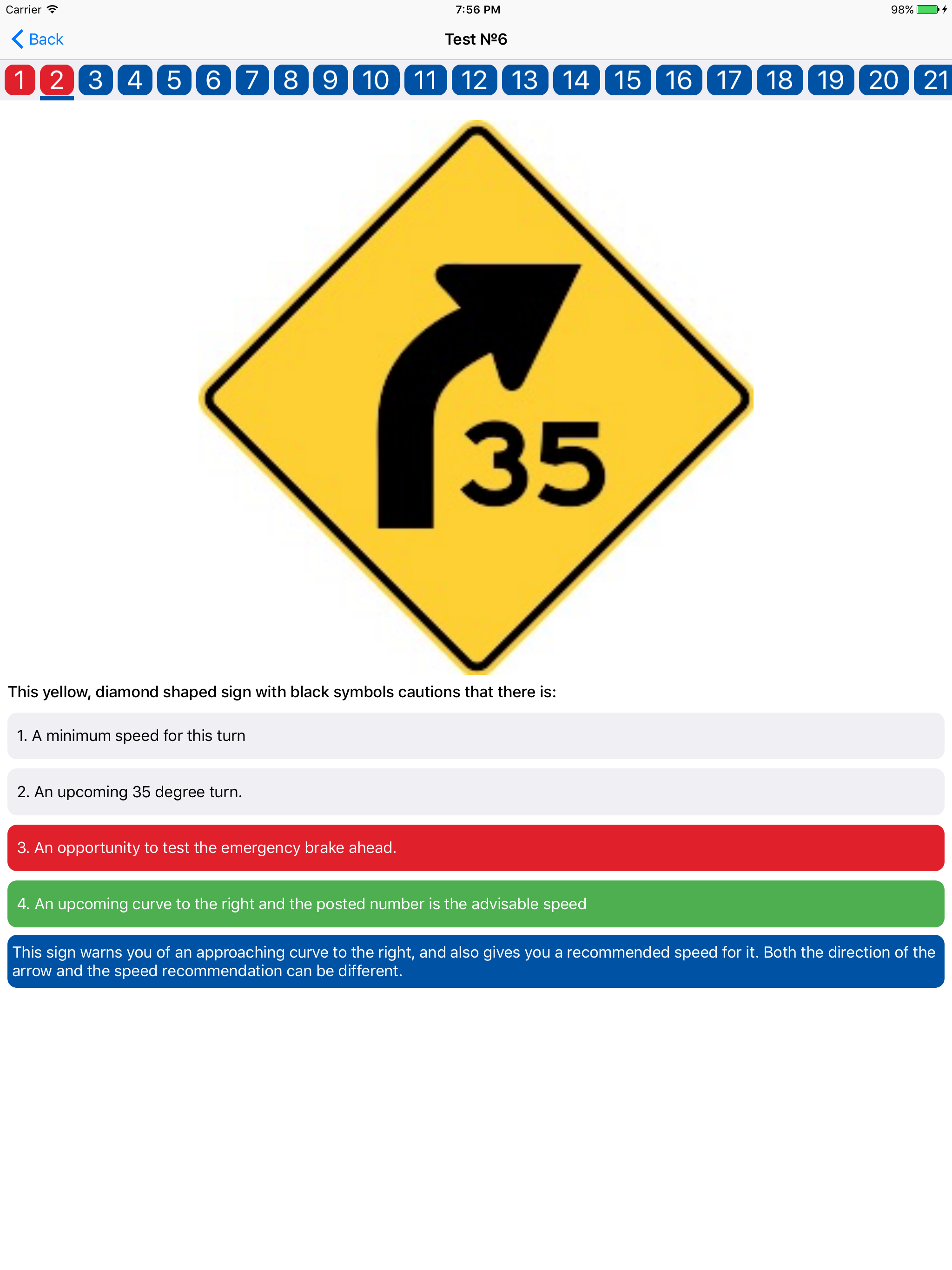 California DMV Driving Knowledge Test - Exam 2017
