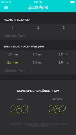 Game screenshot SpokeMate: Speichenlängen-Rechner mod apk