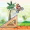 The super boy named shiva is riding a cycle and trying to rescue his friends from criminal