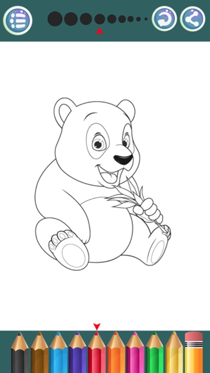 Animal cartoon coloring books for kids screenshot-4