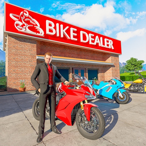 Motorcycle Dealer Bike Games icon