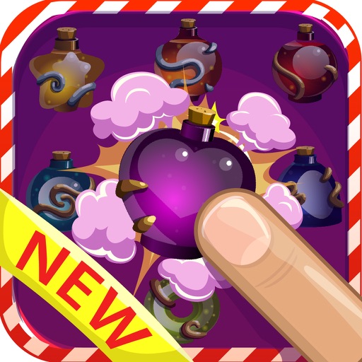 Potions magic - Magical of color gems match 3 game Icon