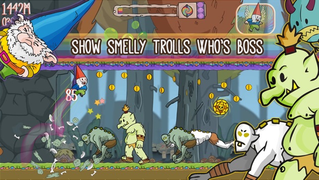 Gnome Dash: Rise of the Trolls(圖2)-速報App