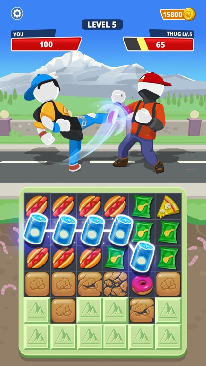 Match Hit - Puzzle Fighter screenshot-6