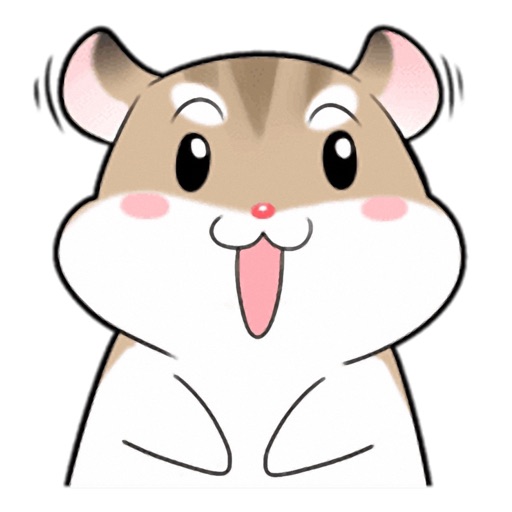 Sassy Hamster - Cute stickers for iMessage icon