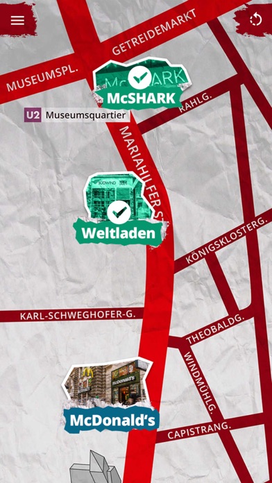 Audio Shopping Tour Screenshot