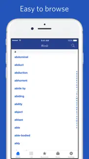 dictionary of english collocations iphone screenshot 1