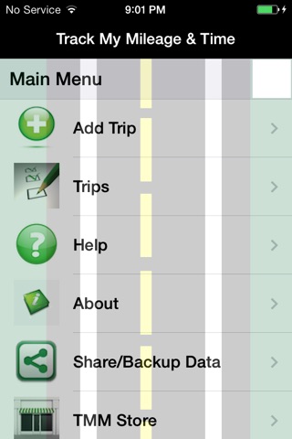 Track My Mileage And Time screenshot 2