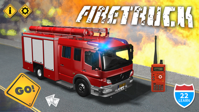 Kids Vehicles Fire Truck games Screenshot