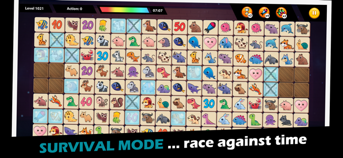Onet Animal Tile Match Puzzle