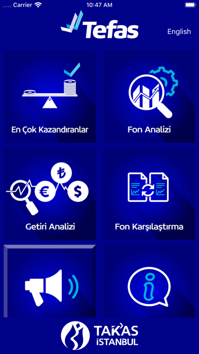 Takasbank TEFAS Screenshot