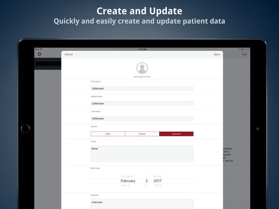 Patient Records - EHR iPad screenshot 4 - Medical app