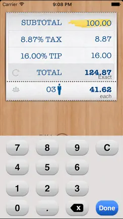 FYI Tip Calculator Free iPhone image 1