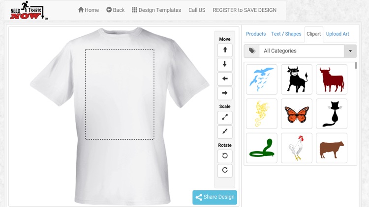 Design a T-shirt and Print