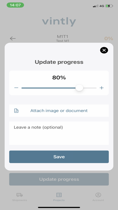 Screenshot 1 of Vintly App