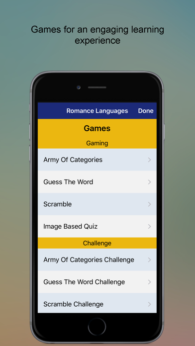 Screenshot #3 pour Learn Romance Languages SMART Guide