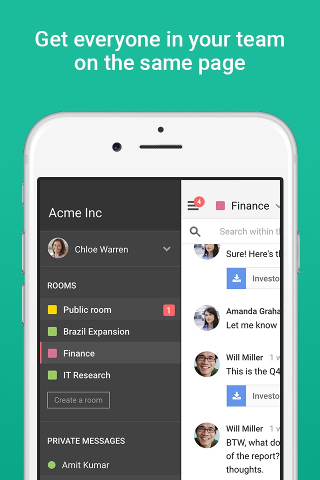 Hibox Business Chat screenshot 4