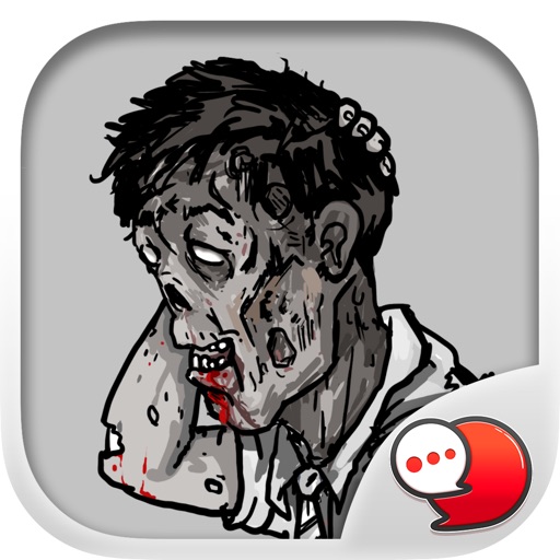 Jookgru Zombie Cartoon Stickers for iMessage