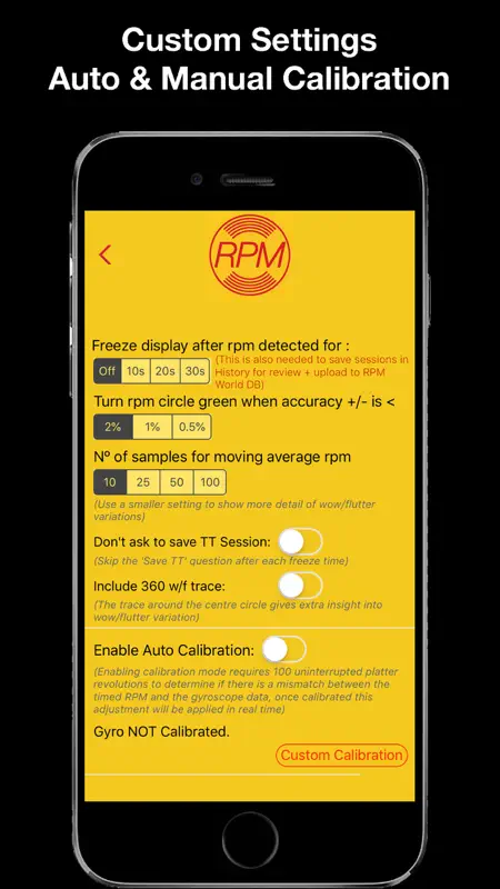 RPM - Turntable Speed Accuracy screenshot 7 of 7