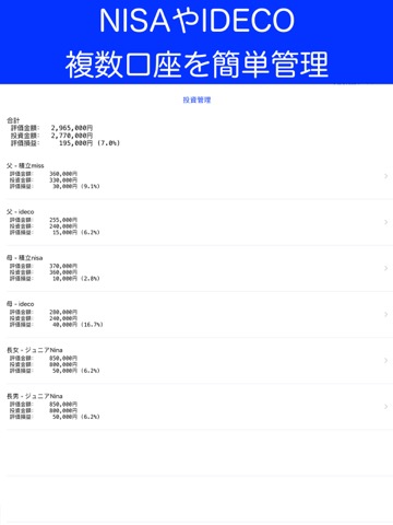 nisa idecoの投資管理のおすすめ画像1