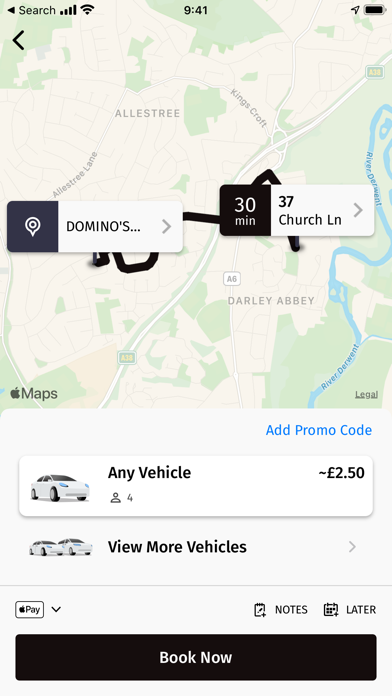 Hollywood Taxis. Screenshot