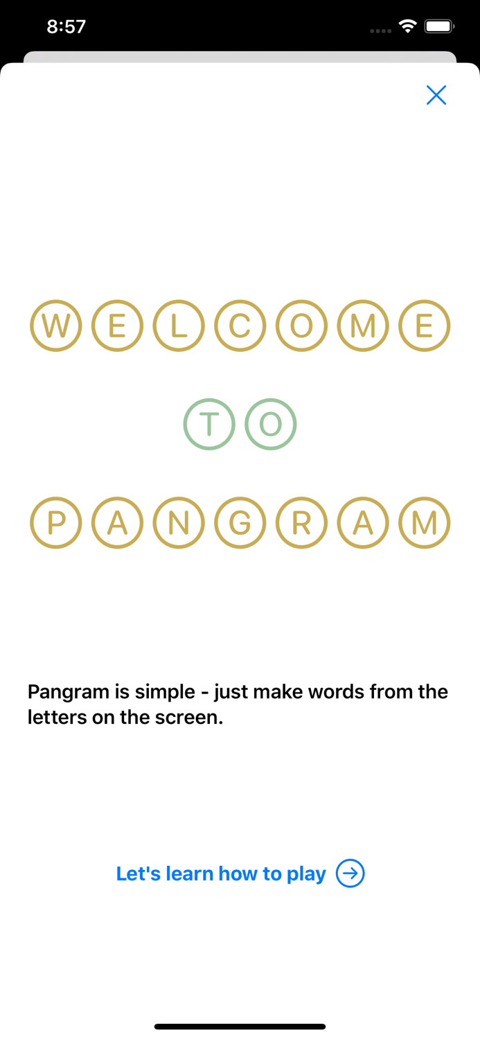 Pangram