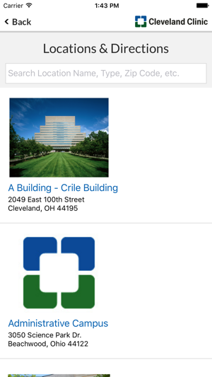 Cleveland Clinic My Chart App