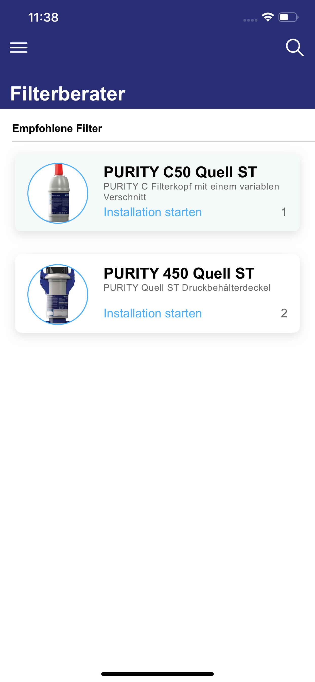 Professional Filter Service