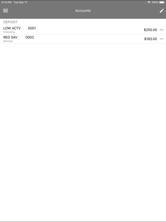 Screenshot #5 pour CenturyBank2Go Mobile