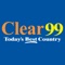 Listen to Today’s Best Country Clear 99 for FREE, wherever you go, with the new and improved Clear 99 App