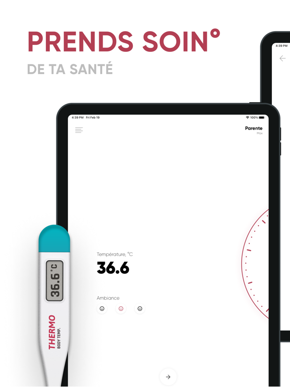 Screenshot #4 pour Temperature à fièvre: Santé
