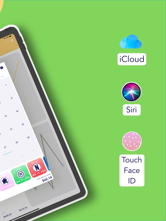 My Home Bills: Expense Tracker iPad screenshot 8 - Finance app