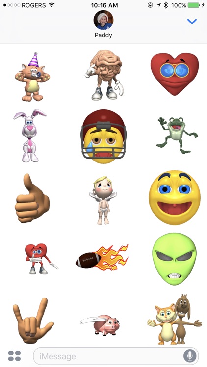 Animated Stickers from Animation Factory