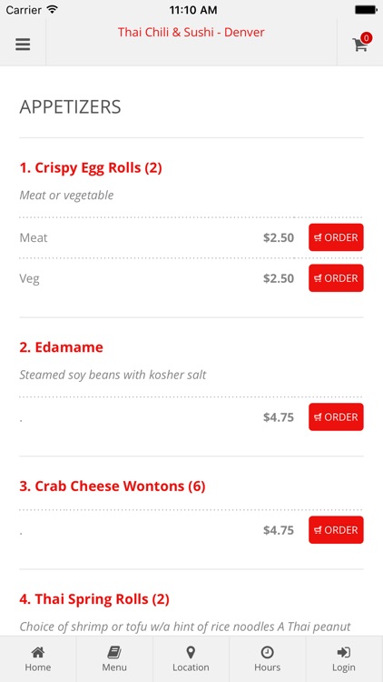 Thai Chili & Sushi - Denver