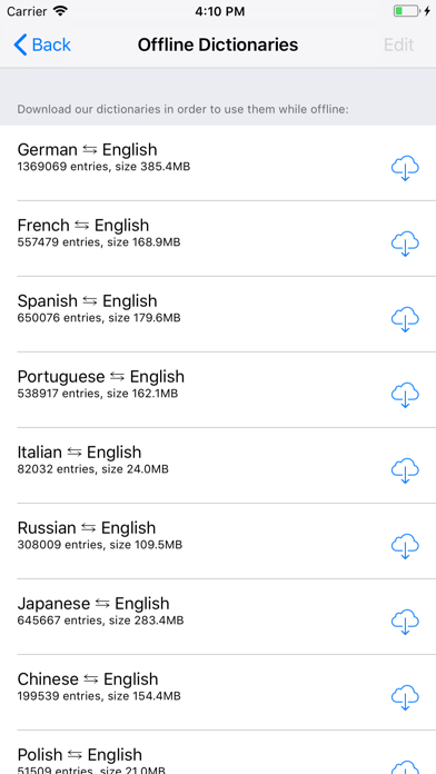 Dictionary Linguee on the App Store