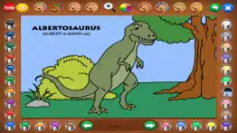 coloring book 2: dinosaurs iphone screenshot 1