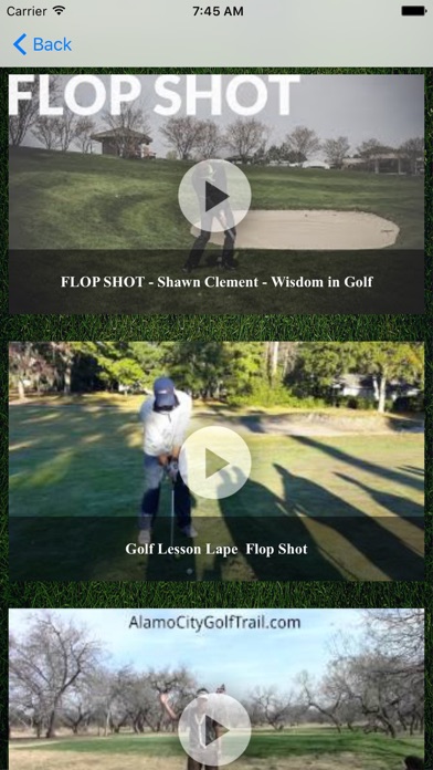 Screenshot #3 pour Golf Training and Coaching