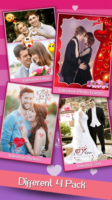 Valentine Yourself- Love Card Photo Stickers App Screenshot 4 - AppWisp.com Valentine Yourself- Love Card Photo Stickers App Screenshot 4 - AppWisp.com