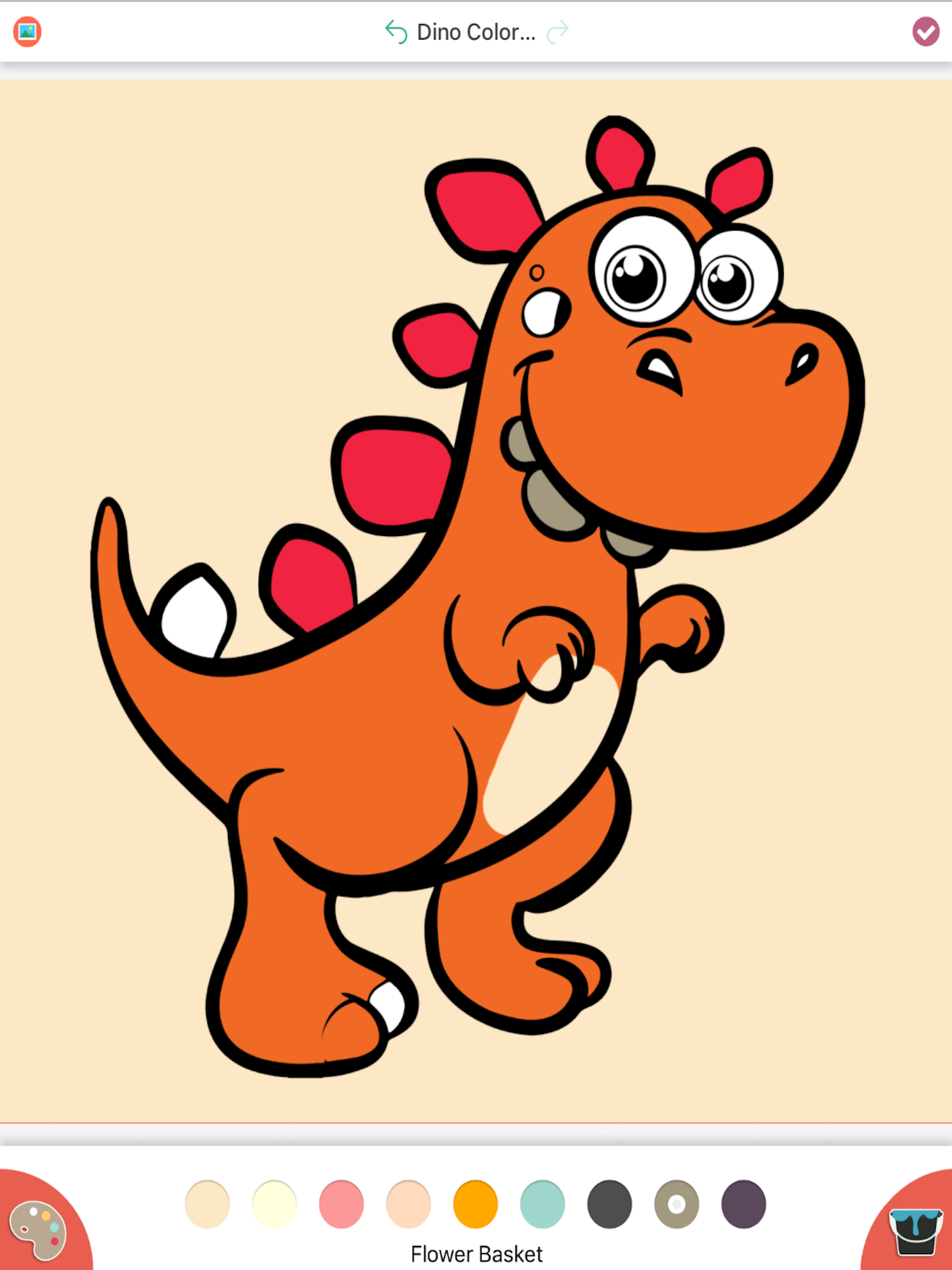 Dinosaur Coloring Books for Kids Toddler Game Free screenshot 5