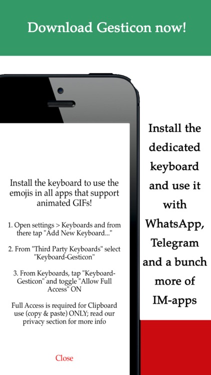 Gesticon screenshot-3