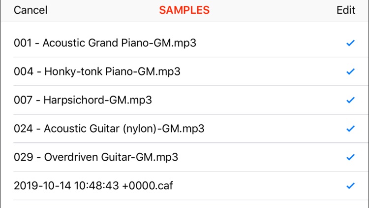 harpSampler screenshot-3