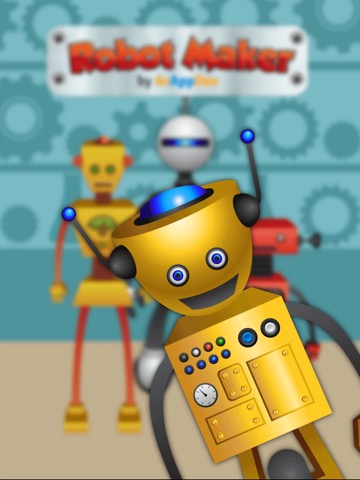 ロボット工場：子供のための創造性ゲームのおすすめ画像1