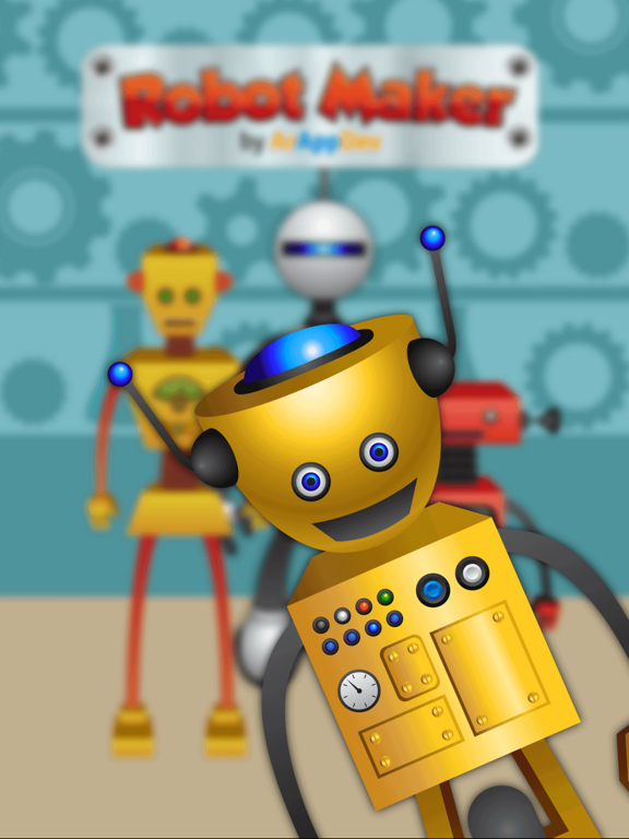 Screenshot #4 pour L'usine de robots: jeu de créativité pour enfants
