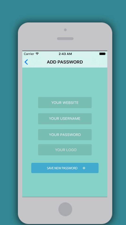 #3. Password Vault - Store All Your Access Codes (iOS) By: Abid Adnan