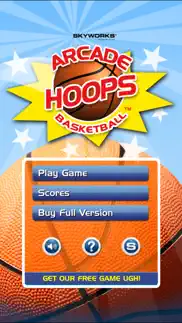 arcade hoops basketball™ free iphone screenshot 2