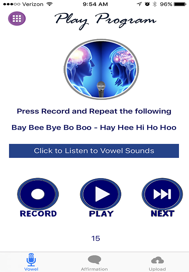 CLOUD SOUND THERAPY VOICE CODE