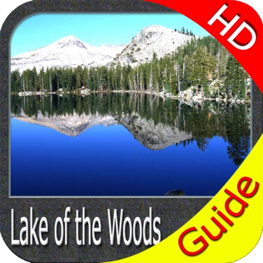 Boating Lake of the Woods HD GPS map Fishing chart