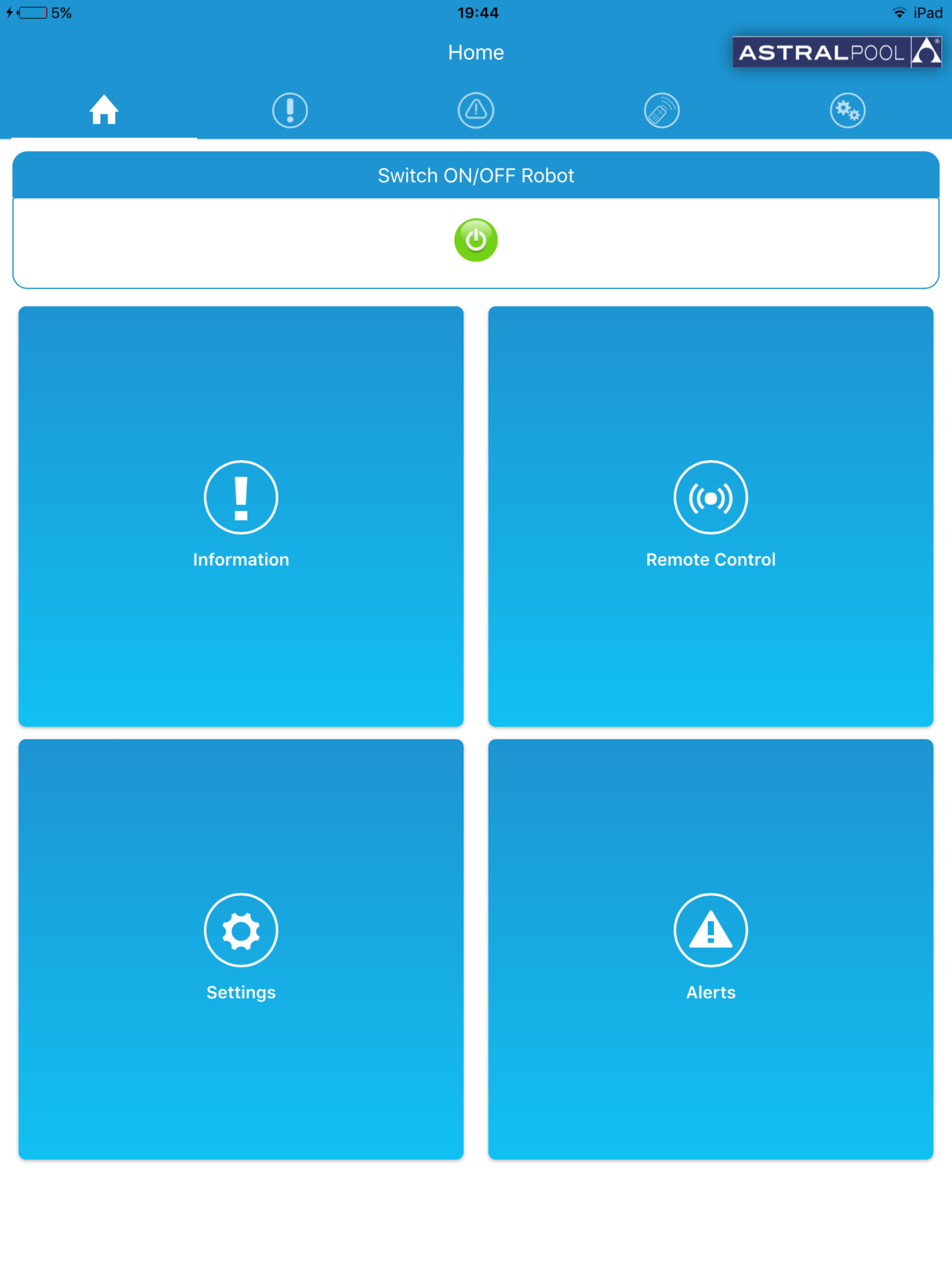 Astralpool RC screenshot 5