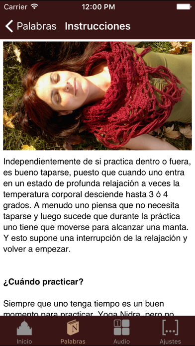 Screenshot #3 pour Nidra Relax español