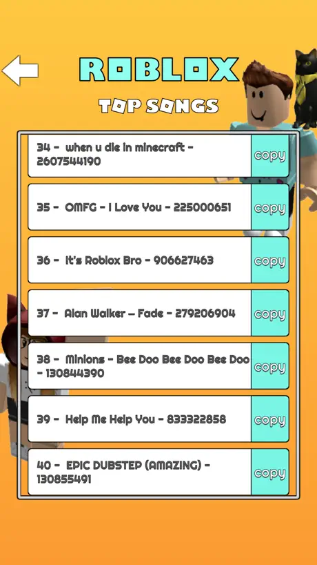 Music Codes for Roblox Robux